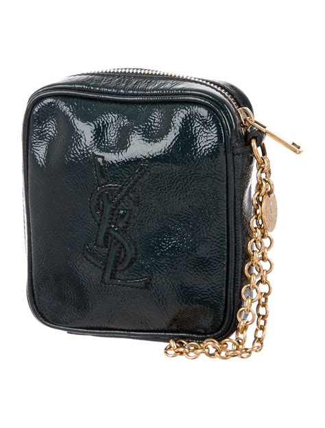 yves saint laurent wristlet.